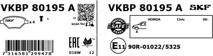SKF VKBP 80195 A