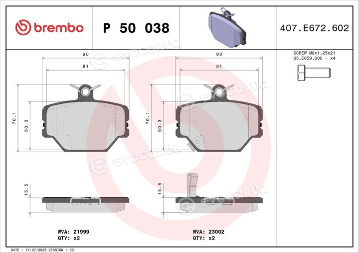 Brembo P 50 038