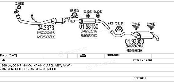 MTS C380401001587