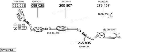 Bosal SYS05642