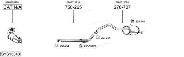 Bosal SYS13343