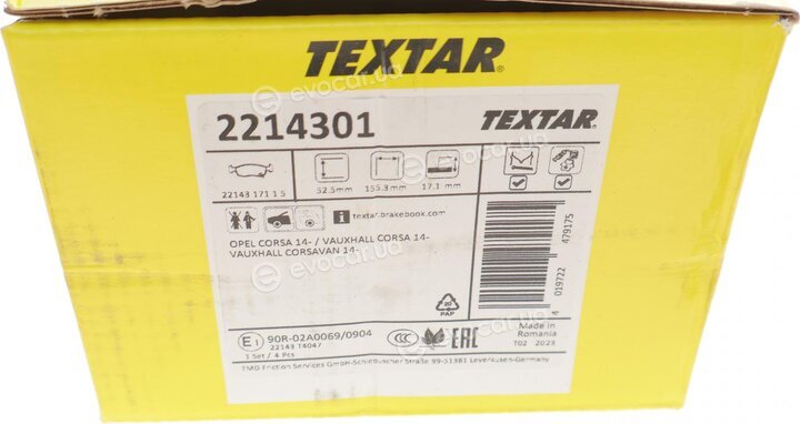 Textar 2214301