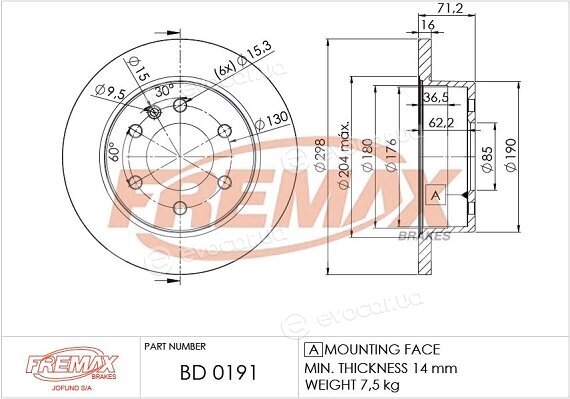 Fremax BD-0191