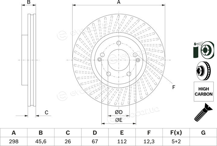 Bosch 0 986 479 E36