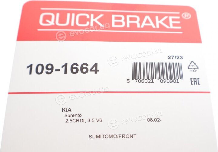 Kawe / Quick Brake 109-1664