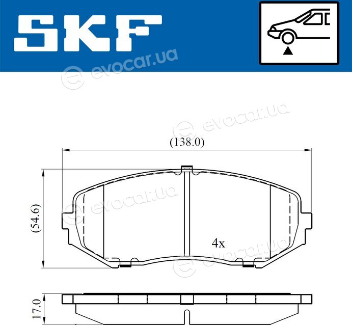 SKF VKBP 80417 A