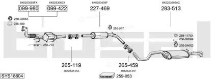 Bosal SYS18804