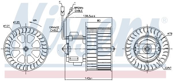 Nissens 87143