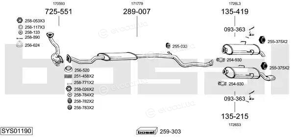 Bosal SYS01190