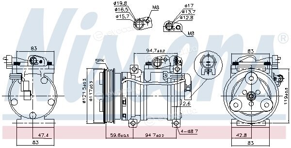 Nissens 890688