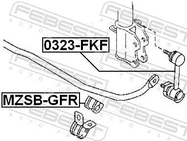 Febest MZSB-GFR