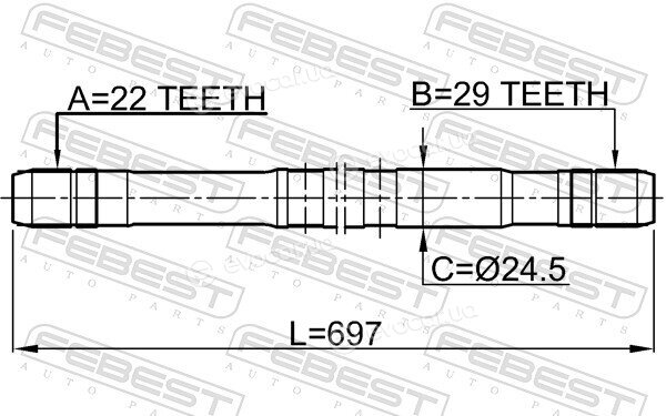 Febest 1112-NEXRH