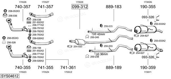 Bosal SYS04612