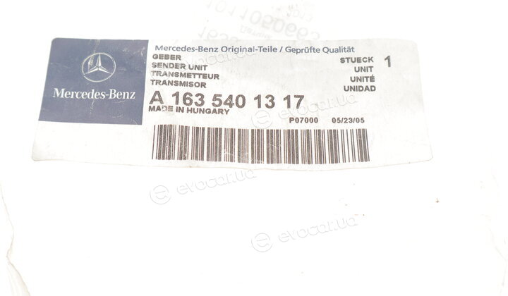 Mercedes-Benz A1635401317