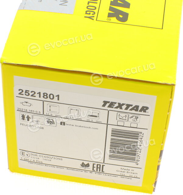 Textar 2521801
