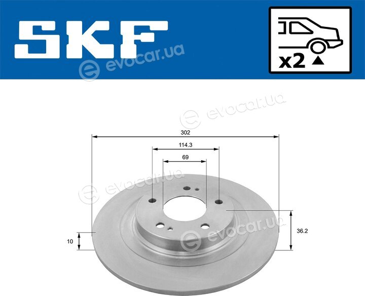 SKF VKBD 90610 S2