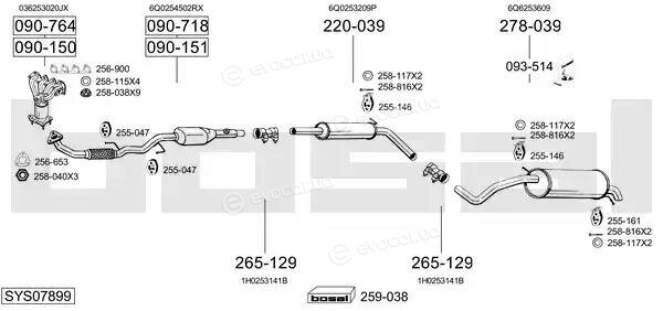 Bosal SYS07899