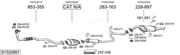 Bosal SYS20891