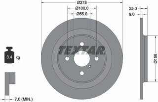 Textar 92161900