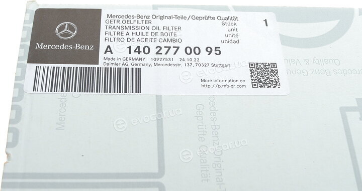 Mercedes-Benz A140 277 00 95