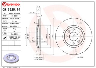 Brembo 09.6925.14