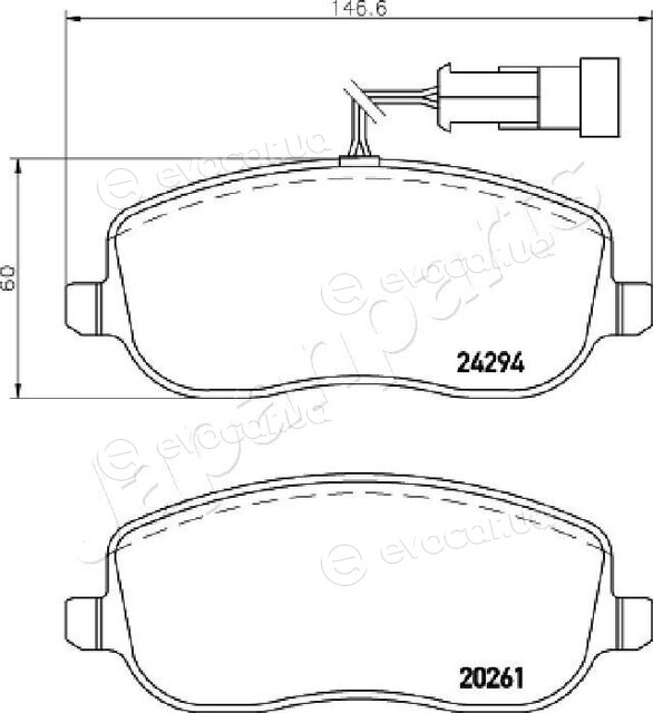 Japanparts PA-0220AF