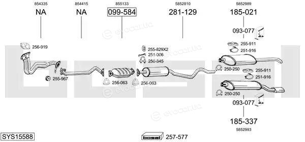 Bosal SYS15588