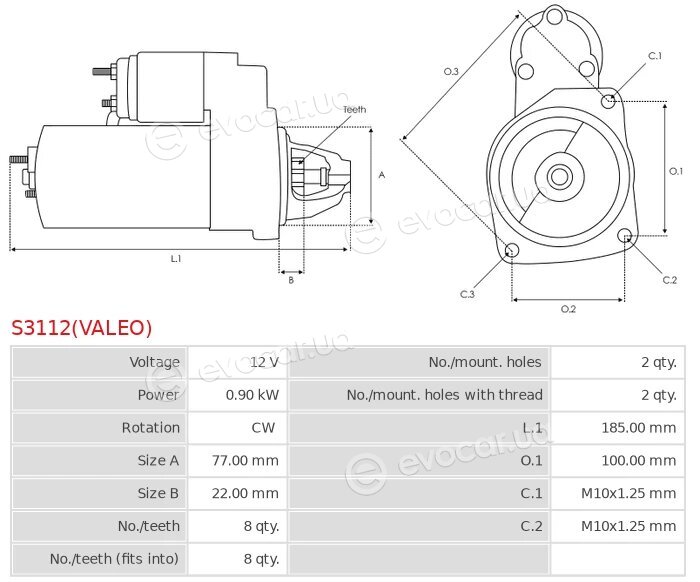 AS S3112(VALEO)