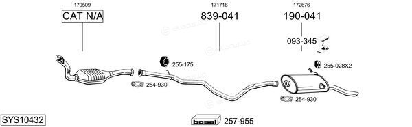 Bosal SYS10432