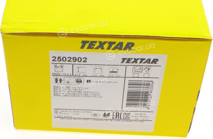 Textar 2502902