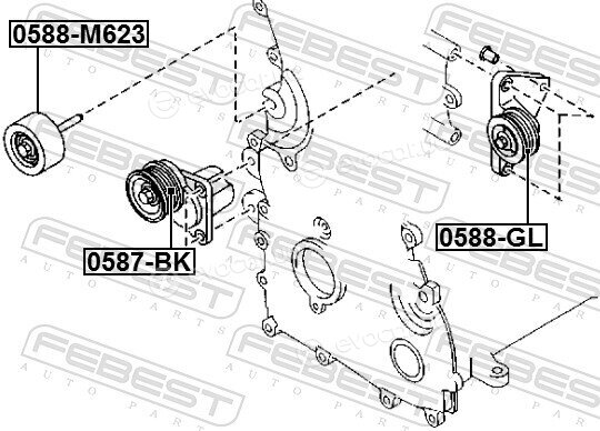 Febest 0587-BK