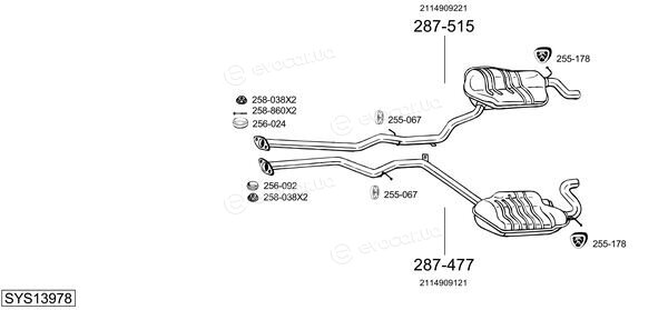 Bosal SYS13978