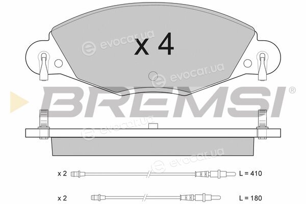 Bremsi BP2937