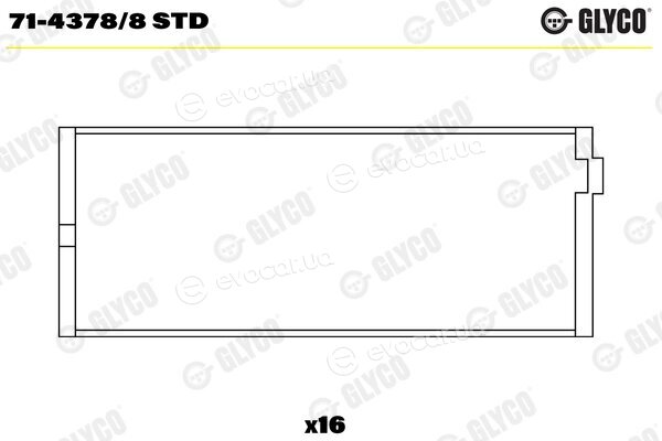 Glyco 71-4378/8 STD