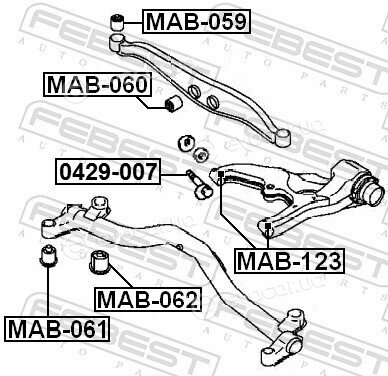 Febest MAB-060