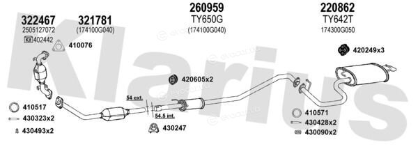 Klarius 900445E