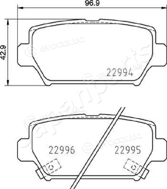 Japanparts PP-516AF