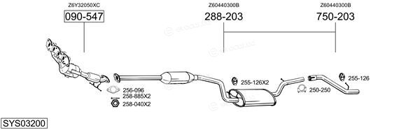 Bosal SYS03200