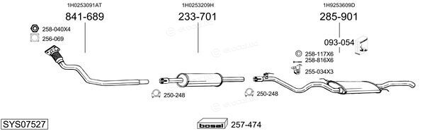 Bosal SYS07527