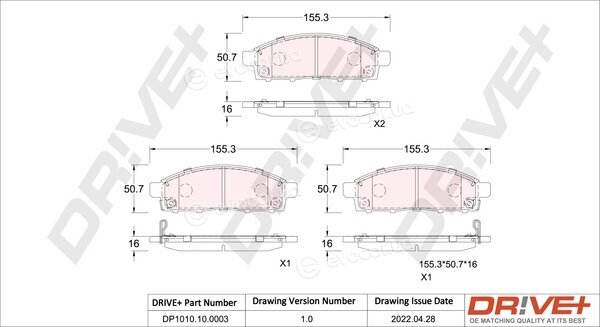 Drive+ DP1010.10.0003