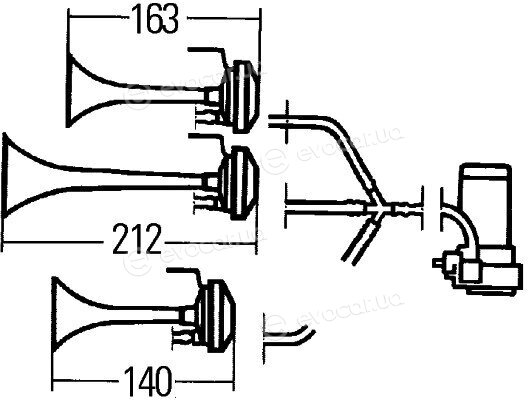 Hella 3PD 003 001-671