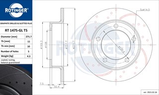 Rotinger RT 1475-GL T5