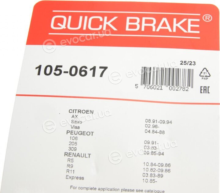 Kawe / Quick Brake 105-0617