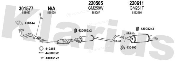 Klarius 390989E