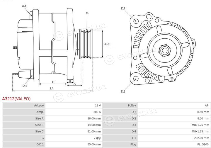 AS A3212(VALEO)