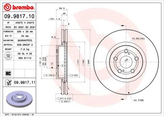 Brembo 09.9817.10