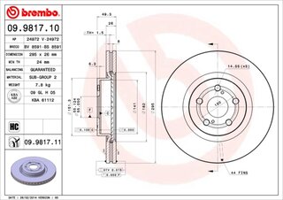 Brembo 09.9817.11
