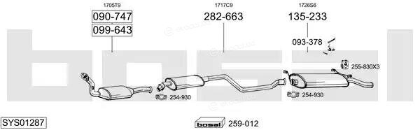 Bosal SYS01287