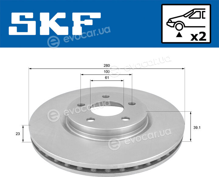 SKF VKBD 80663 V2