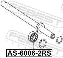 Febest AS-6006-2RS